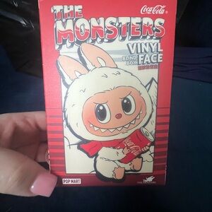 Coca-Cola Red and White Vinyl Figure